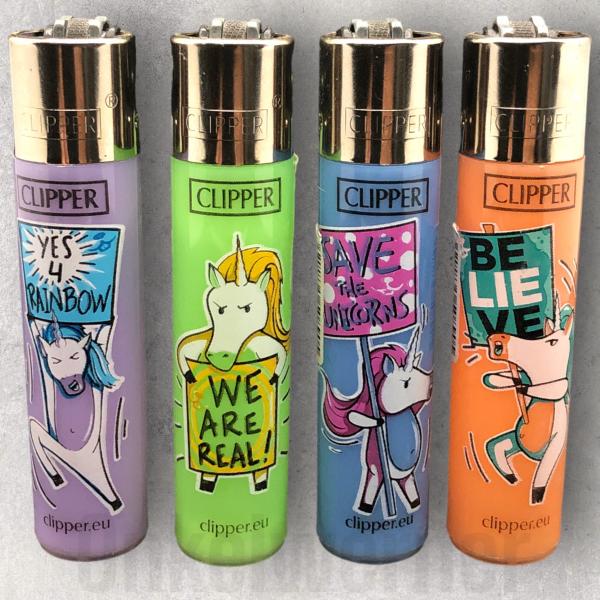 Unicorn Signs Clipper Feuerzeuge 